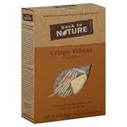 Back to Nature Crispy Wheat Crackers Back to Nature Crispy Wheat Crackers