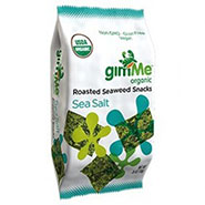 GimMe Roasted Seaweed Snack Sea Salt GimMe Roasted Seaweed Snack Sea Salt